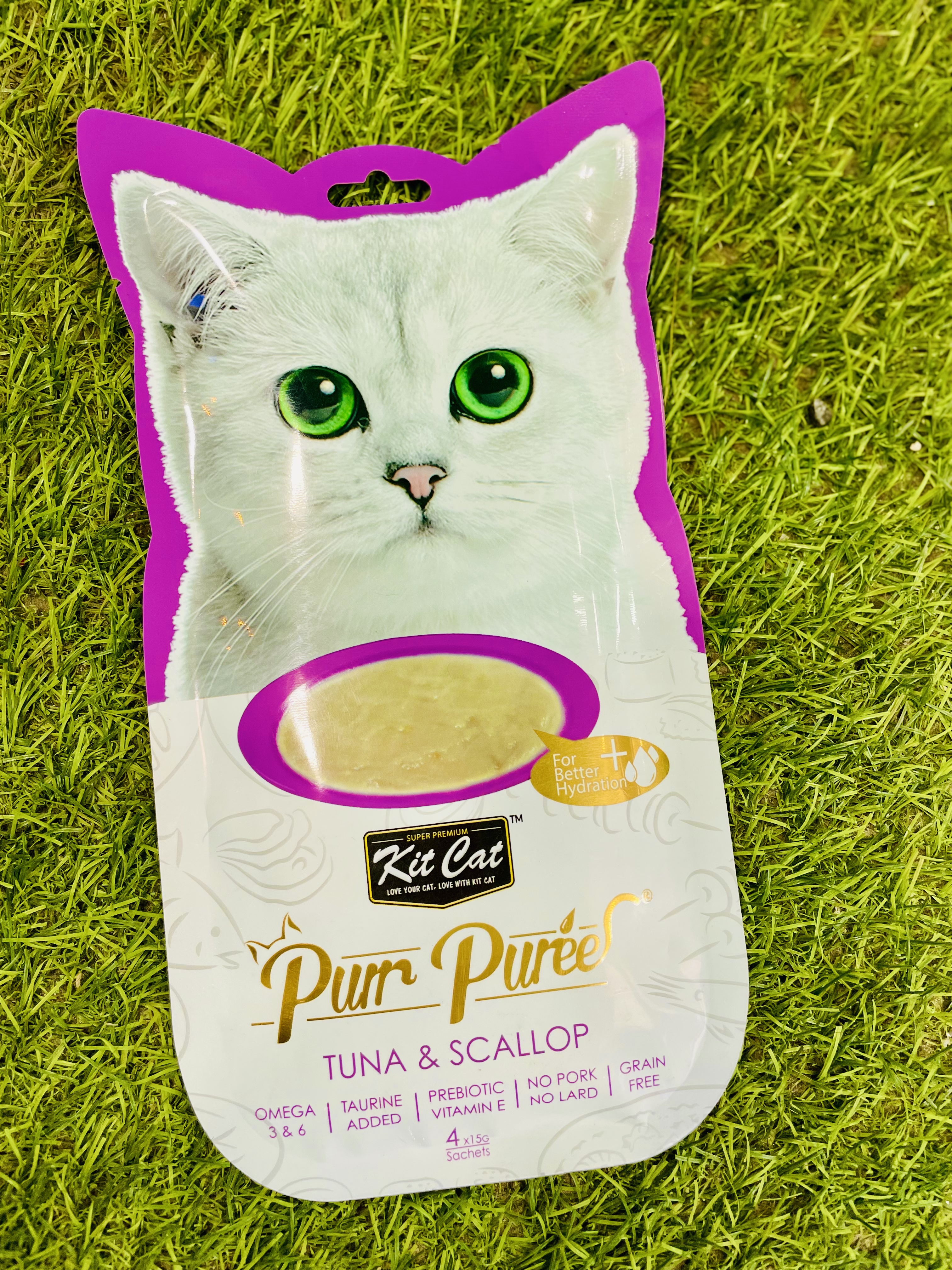 Súp thưởng dinh dưỡng Purr Puree Cho thú cưng