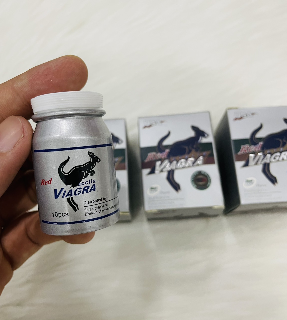 Dép xỏ - Hộp 10 viên Red Viagra Bổ Thận