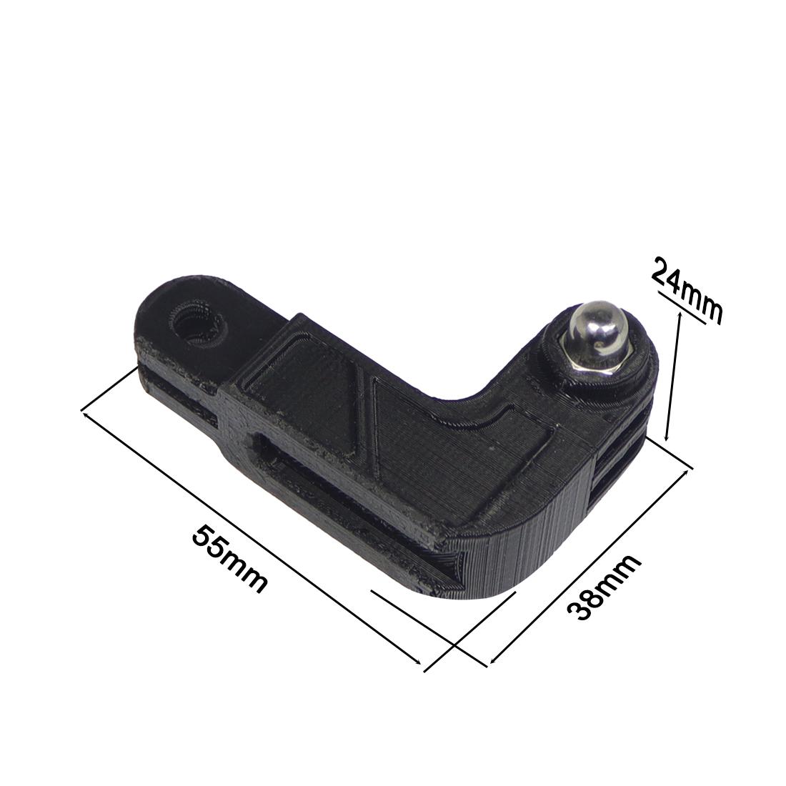 In 3D PLA Vật liệu mở rộng bộ phận gắn giá ba chân cho GoPro 10 9 8 7 Xiaoyi 4K Eken SJCAM Action Camera Phụ kiện
