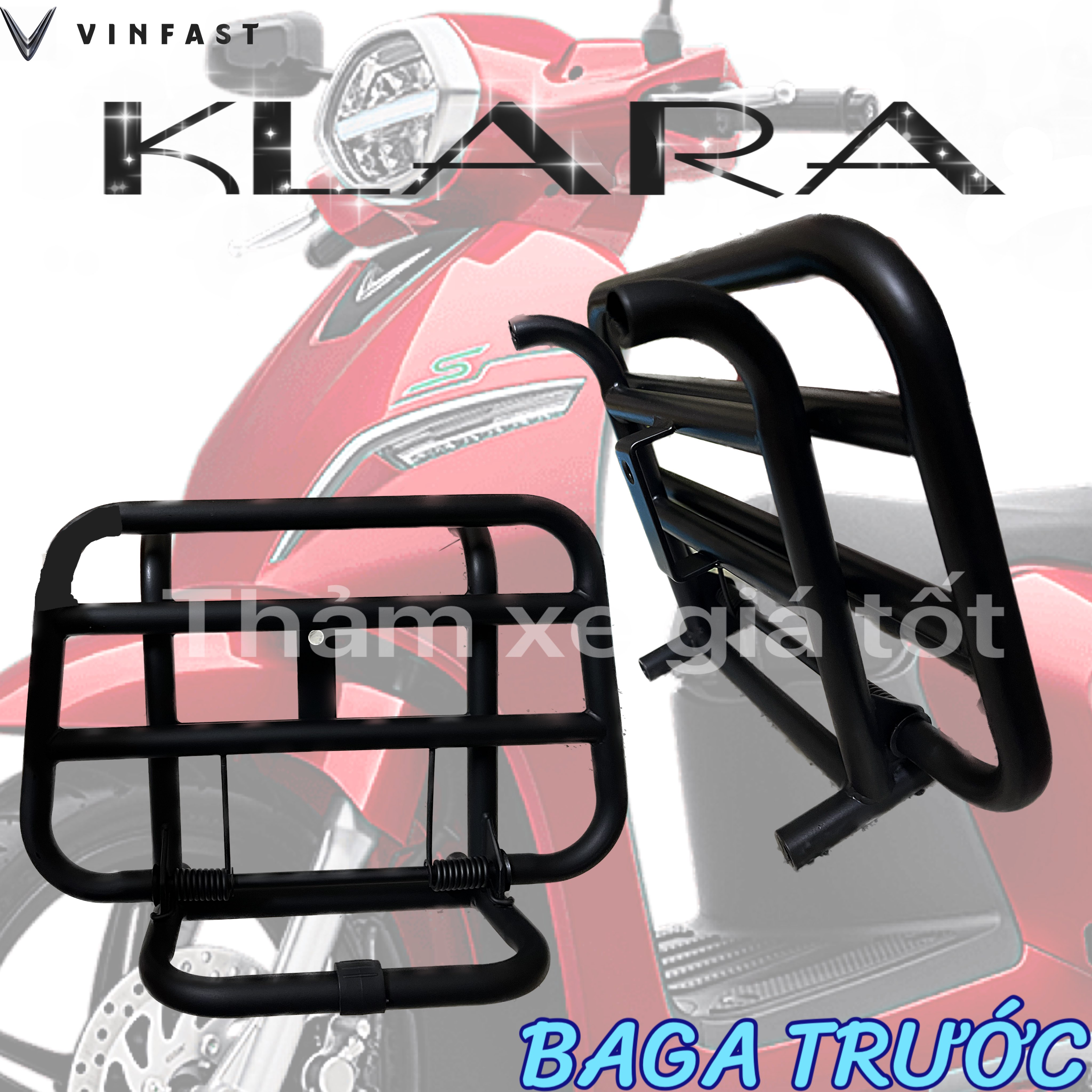 Baga trước, sau xe Vinfast Klara