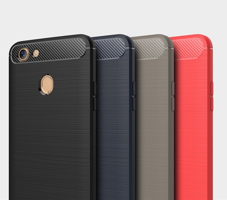 Ốp lưng chống sốc vân Carbon dành cho Oppo F5