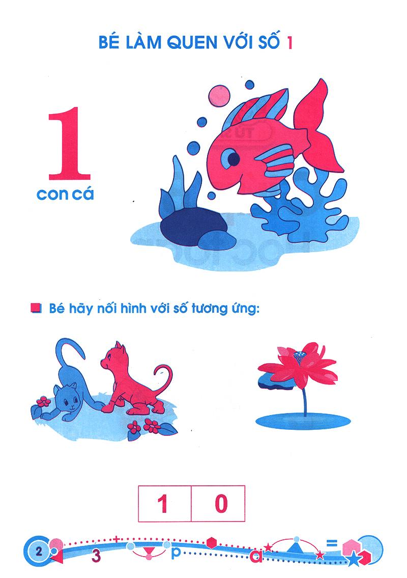 Sách Hành Trang Cho Bé Vào Lớp 1 - Giúp Bé Học Toán