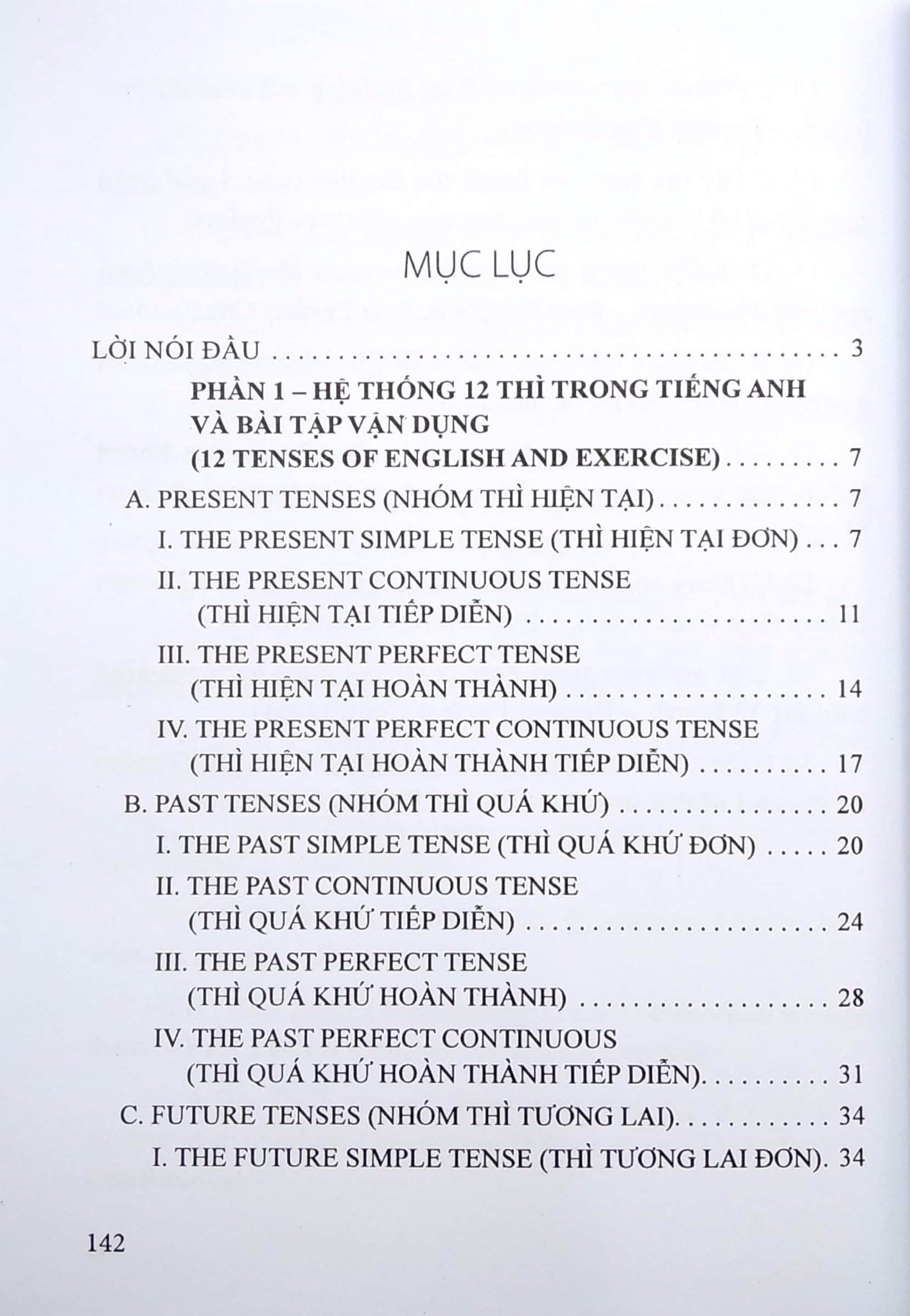 700 Động từ bất quy tắc và ngữ pháp các thì trong tiếng Anh