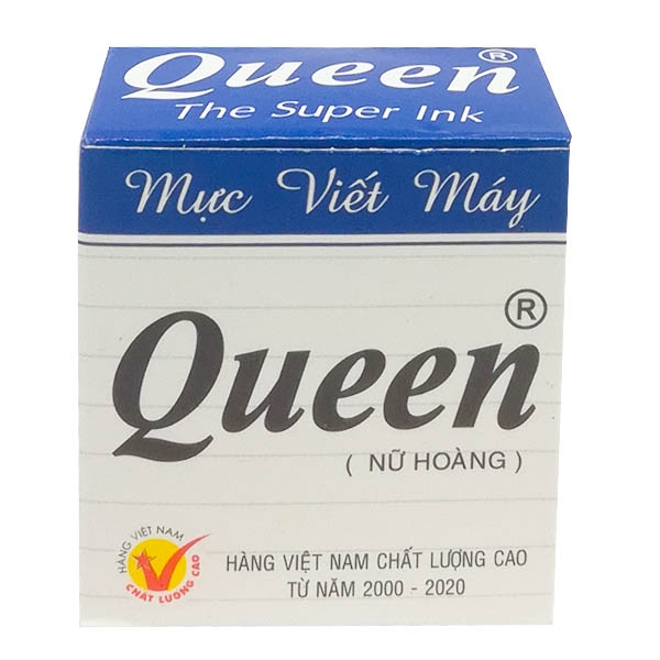 Mực Viết Máy Queen - Mực Xanh