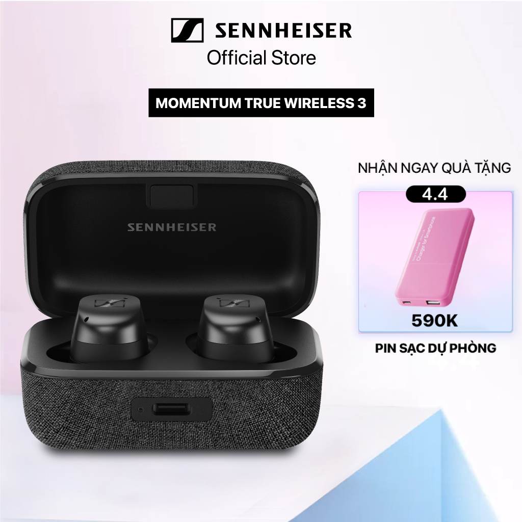 Tai nghe chống ồn SENNHEISER Momentum True Wireless 3 - Hàng Chính Hãng