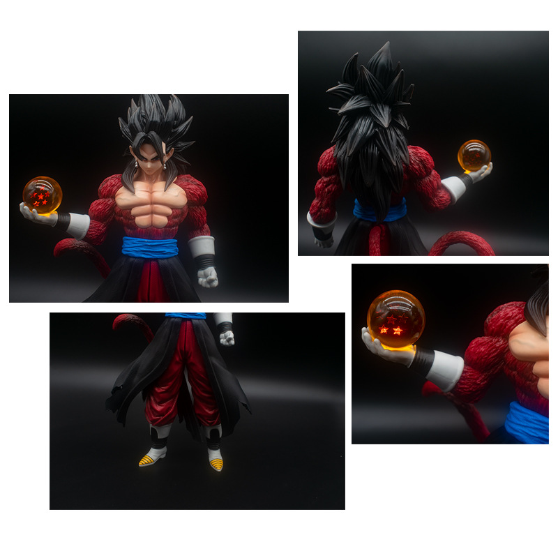 Mô hình lớn Super Saiyan 4 Figurine Vegetto cầm ngọc rồng Anime Dragon Ball trong 7 viên ngọc rồng 2060 5-1