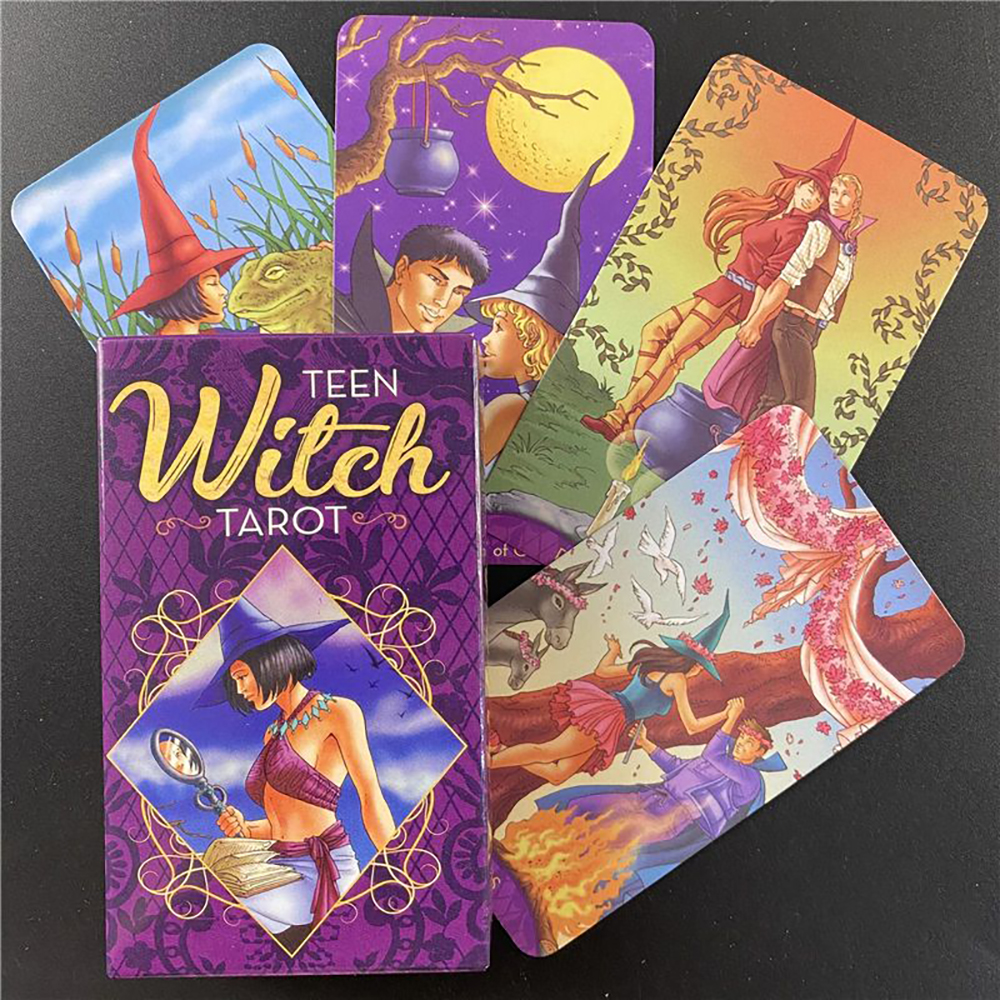 Bài Tarot Teen Witch Tarot Tặng Đá Thanh Tẩy