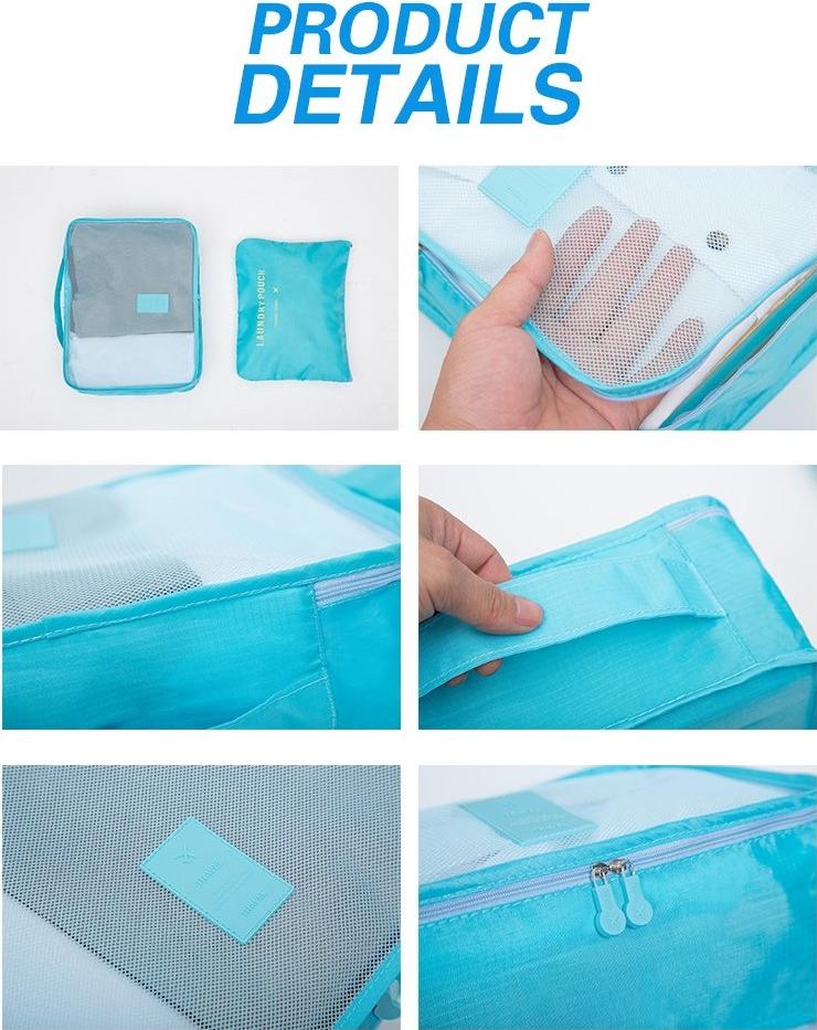 Bộ 6 Túi Du Lịch Laundry Pouch