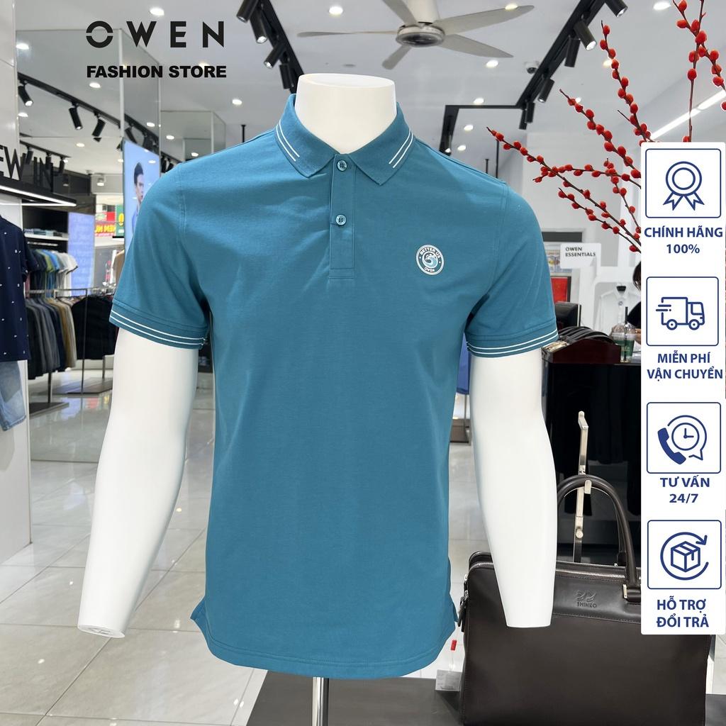 Áo Polo nam Owen chất Cotton thấm hút mồ hôi thoáng mát Mã APV231372