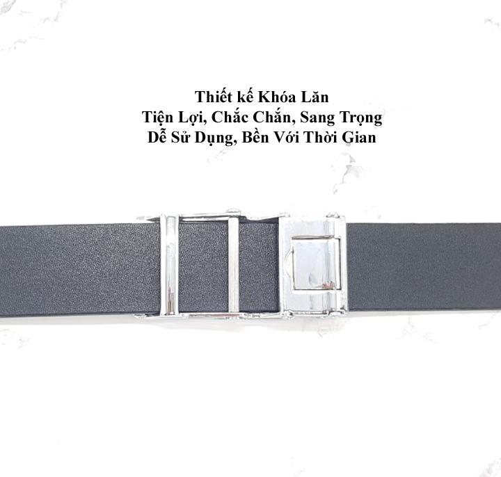 Thắt Lưng Dây Nịt Nam Da Bò Thật 100 % Cao Cấp ,QN - L025 Lịch Lãm , Sang Trọng