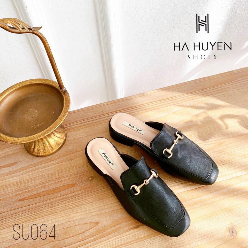 GIÀY SỤC KHUY NGANG TRƠN MẠ SÁNG - 2P