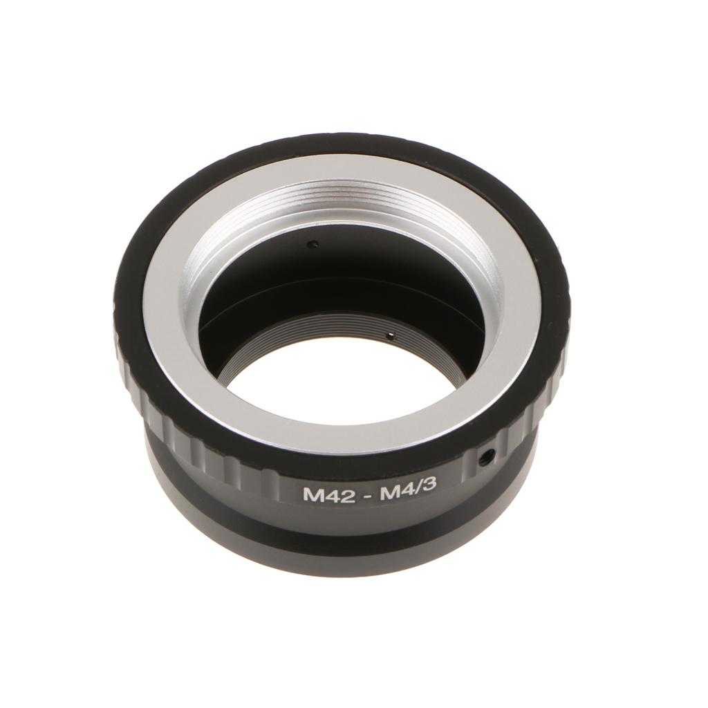 Metal Camera Mount Adapter Ring for M42 Lens to Micro M4/3 for Panasonic Cameras