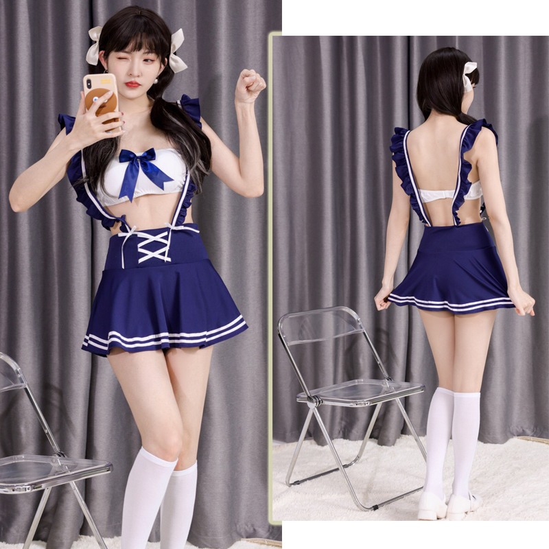 Đồ ngủ cosplay kèm chân váy sexy P14 - Đầm ngủ cosplay gợi cảm - Đồ ngủ nữ quyến rũ