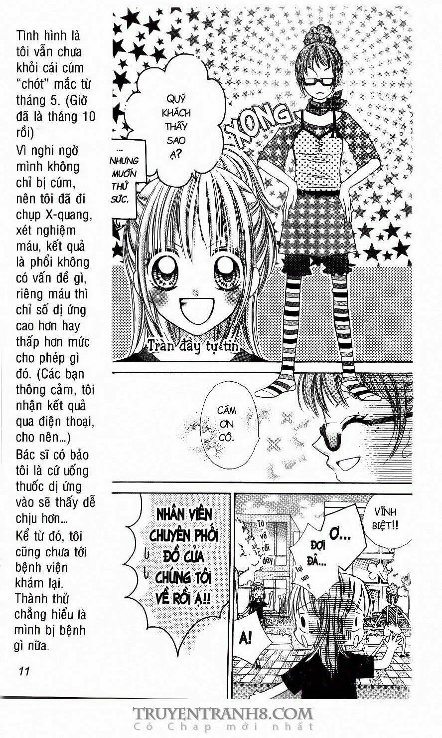 tiệm thời trang, love cotton chapter 7 8