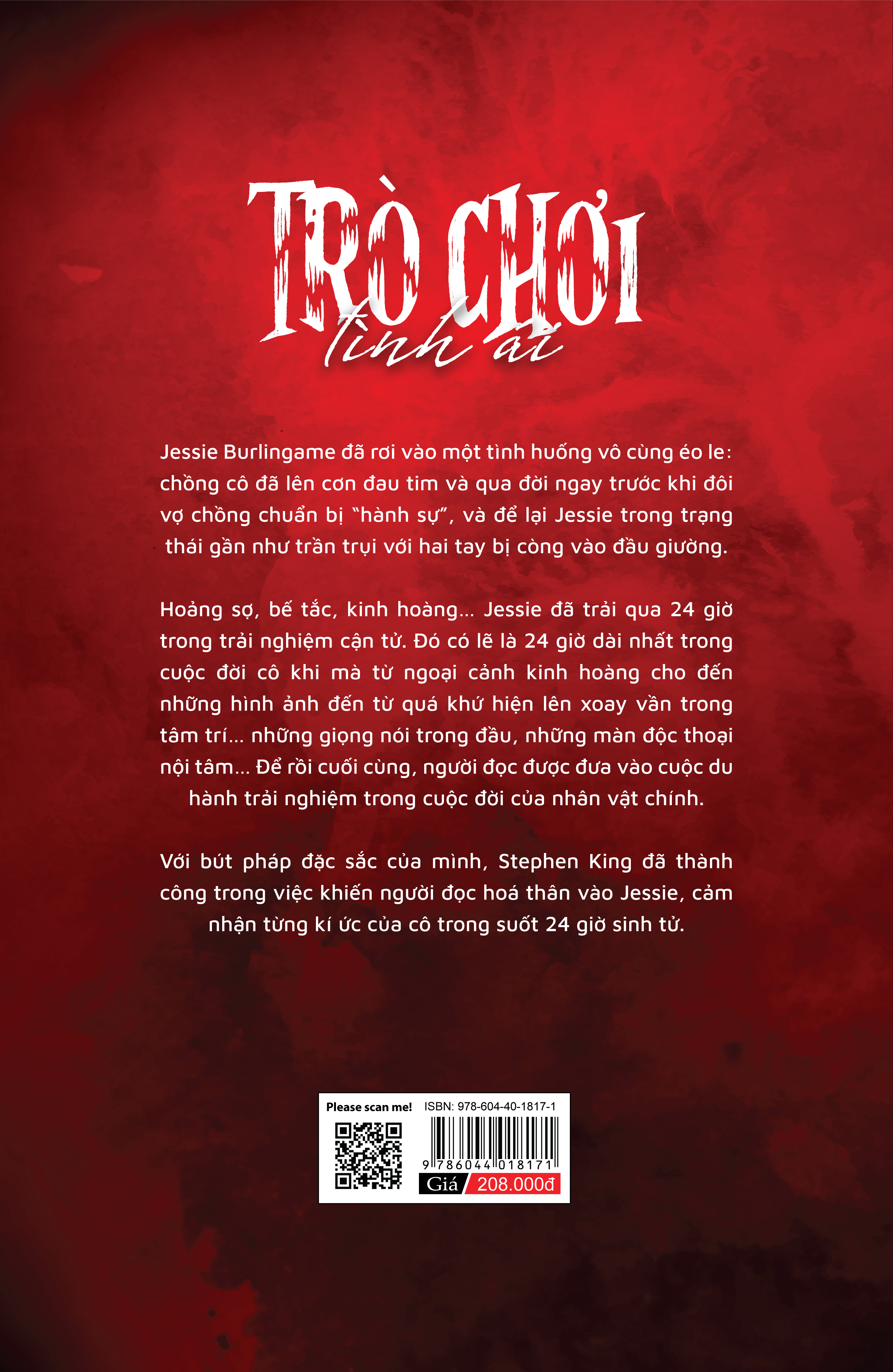 Sách - Trò Chơi Tình Ái - Stephen King