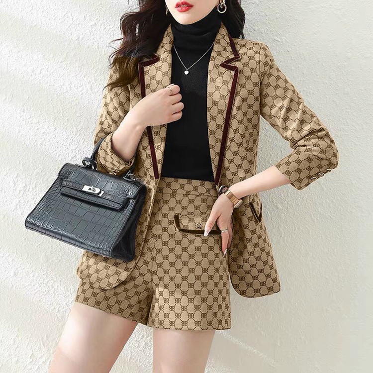 Bộ vest họa tiết cao cấp