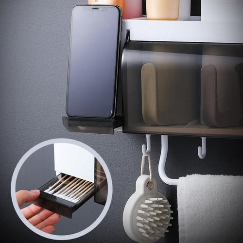 Kệ nhà tắm đa năng loại có sẵn 3 cốc