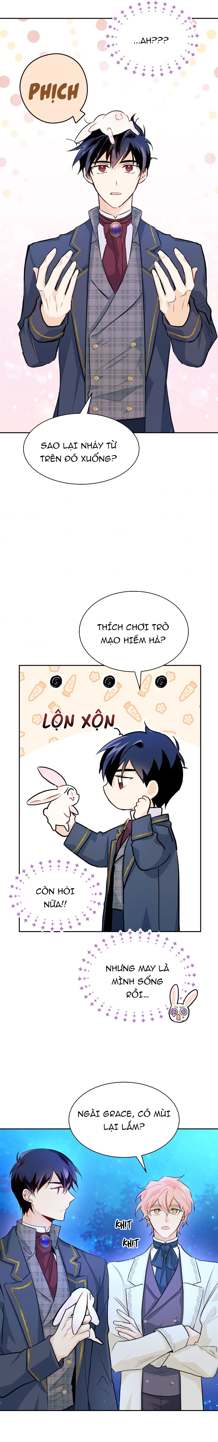 mối liên kết giữa báo đen và bé thỏ chapter 14 44