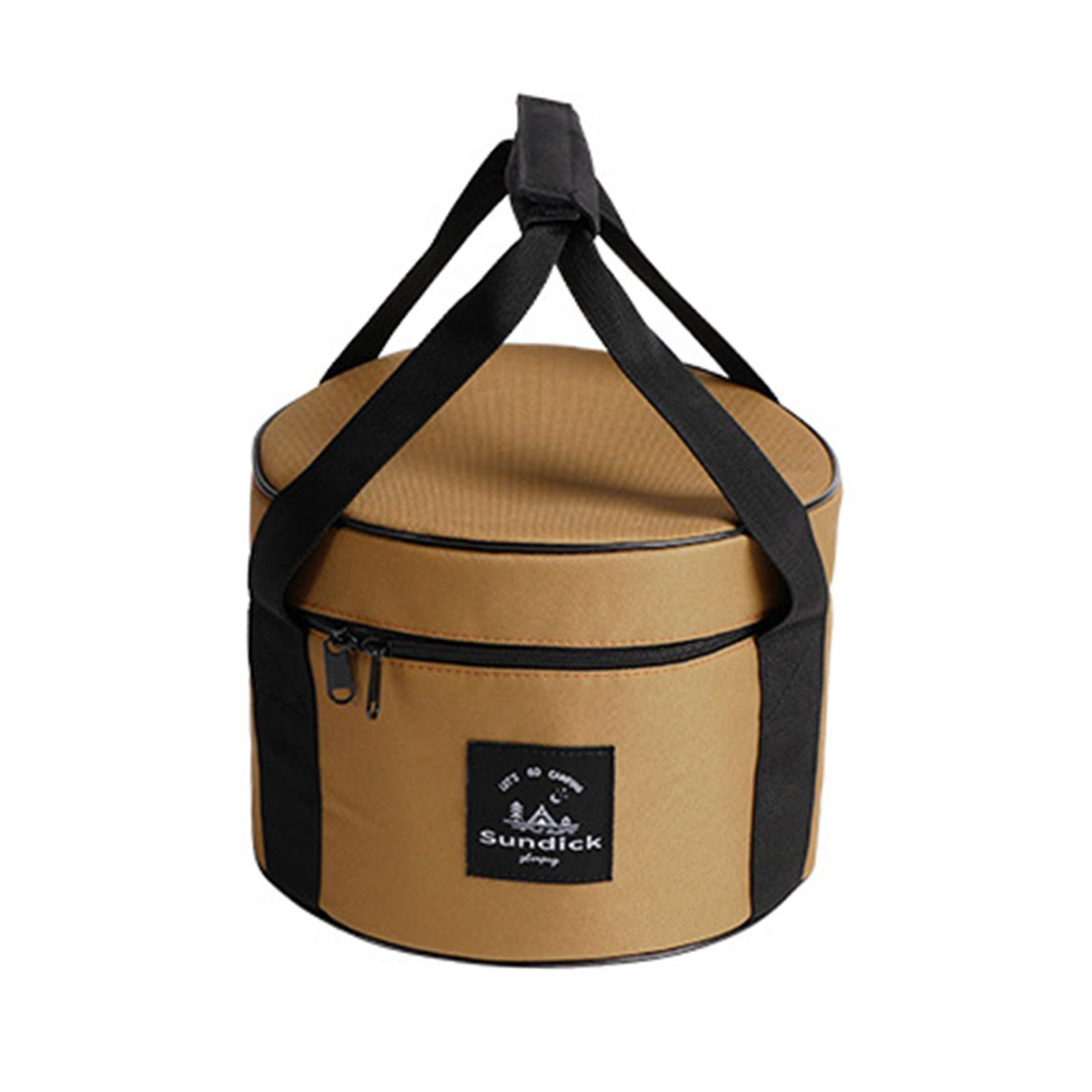 Large Capacity Camping Bag Portable Wear Resistant Outdoor for Garden