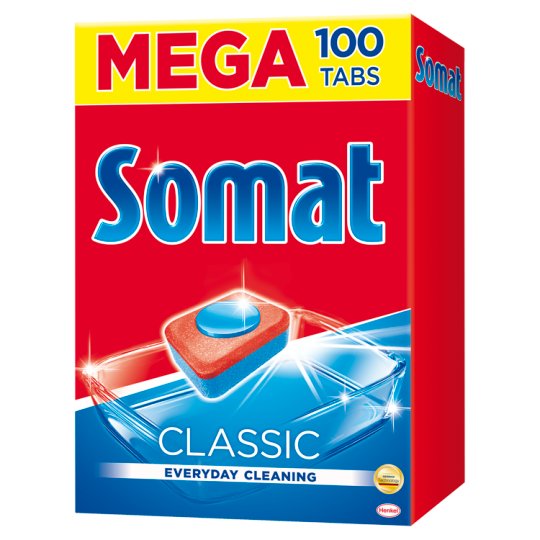 Viên Rửa Bát Somat Mega 100 Viên Classic