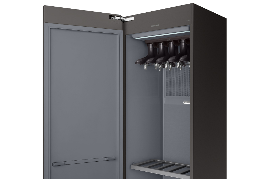 Tủ chăm sóc quần áo thông minh Samsung Bespoke AirDresser 5 móc DF10A9500CG/SV - Hàng chính hãng - Chỉ giao HCM