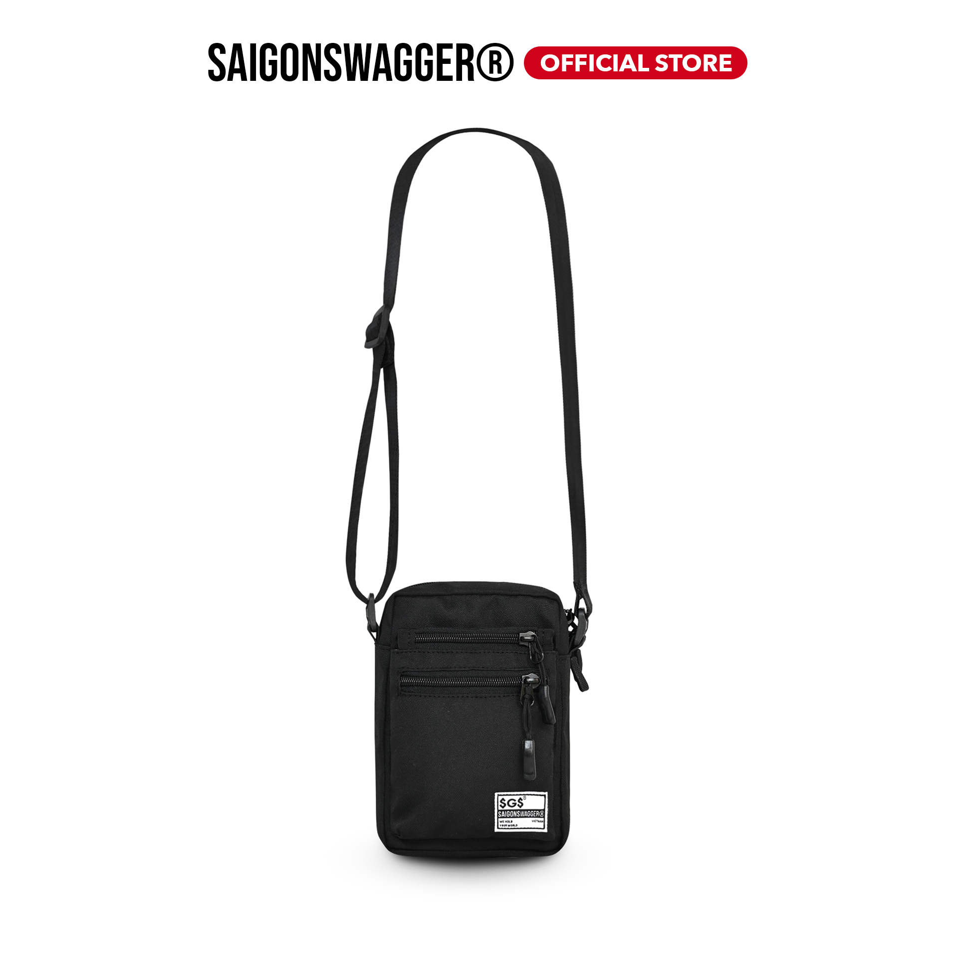 Túi Đeo Chéo Nam Nữ SAIGON SWAGGER SGS Double Zip Bag