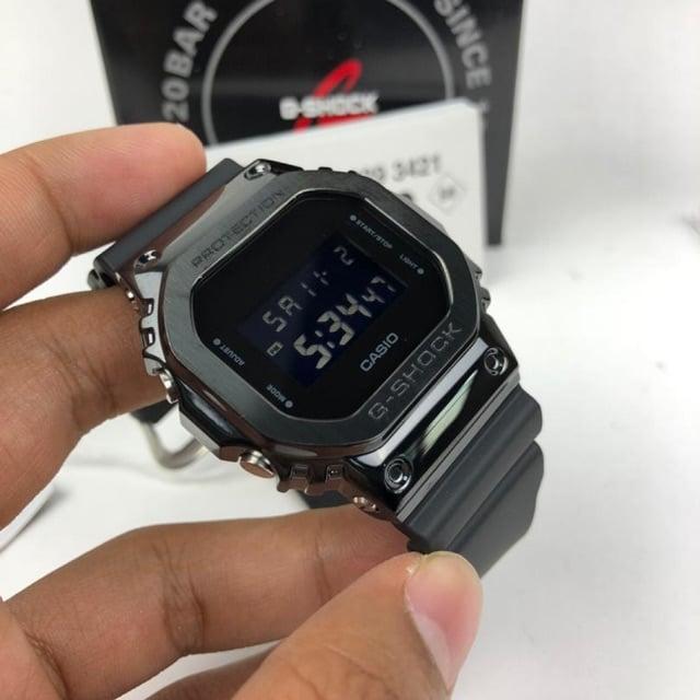 Đồng Hồ Nam Dây Nhựa Casio G-Shock GM-5600B-1DR Chính Hãng - GM-5600B-1