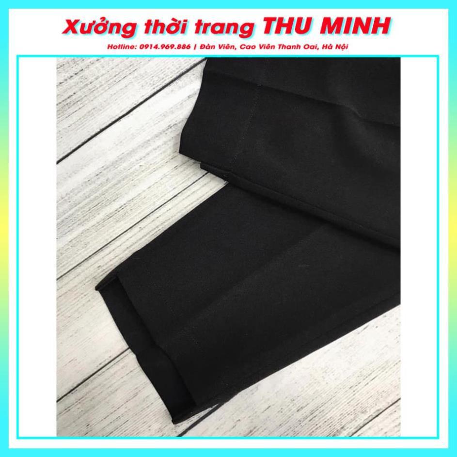 Quần Baggy Tây nữ BIG SIZE Gấu Lệch vải tuyết mưa đẹp