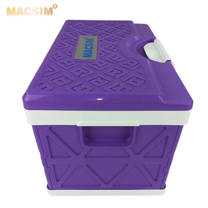 Hộp đựng đồ xếp gọn kích thước 50cm x 32cm x 31cm - hộp đựng đồ trong cốp ô tô nhãn hiệu Macsim 3W chất liệu PP cao cấp