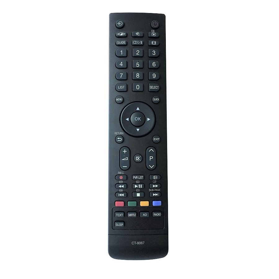 Remote Điều Khiển Cho TV LCD, TV LED TOSHIBA CT-8067 (Kèm Pin AAA Maxell)