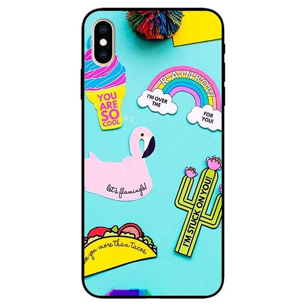 Ốp lưng dành cho Iphone X / Xs - Iphone Xs Max - Iphone Xr mẫu Họa Tiết Summer