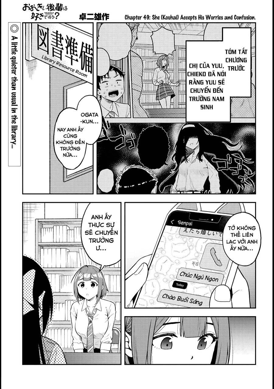 senpai có thích đàn em bb (big boobs) chapter 49 1