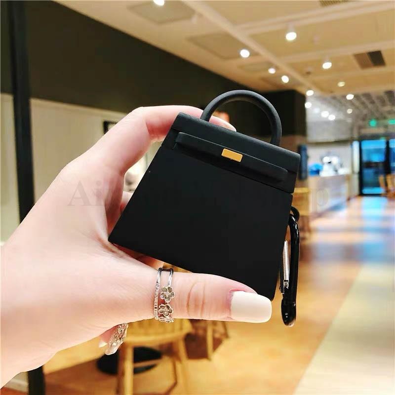 Bao Case Ốp dành cho airpod 1 và 2, tai nghe bluetooth i11,i12, i100, i9s... túi xách luxury silicon 3D cao cấp