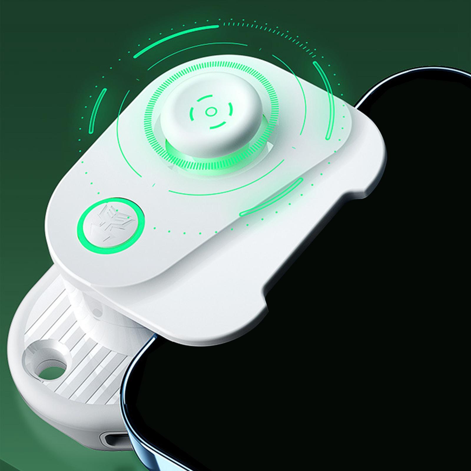 Mobile Game Controller Joystick Type C Charging Rechargeable Bluetooth 5.0 Plug and Play Gaming Auxiliary Tool Compact for Phone Tablet