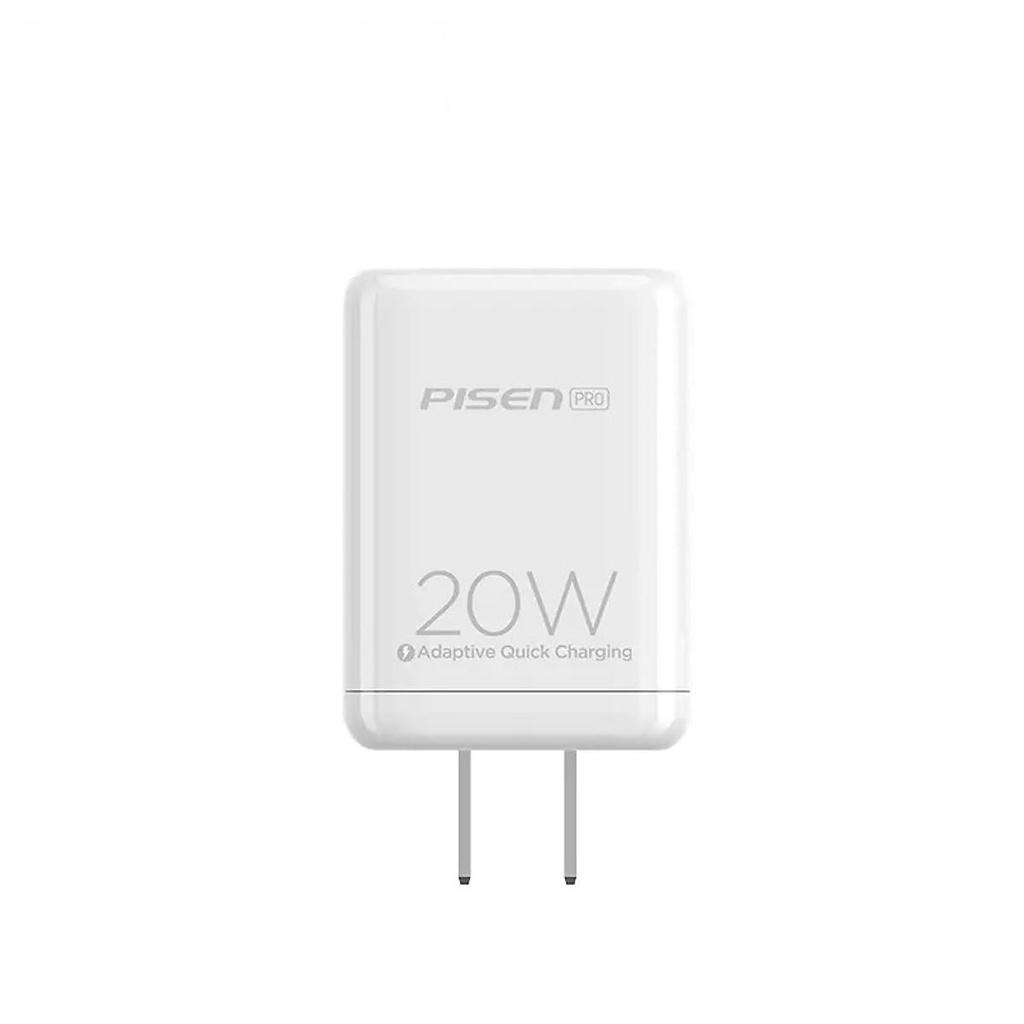 Cóc sạc nhanh PISEN Pro-All Dual Port QP 20W Fully Compatible12 - , Hàng chính hãng