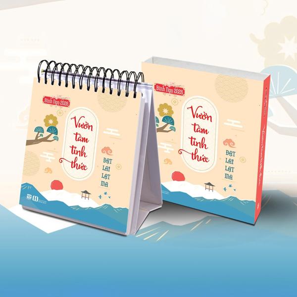 Lịch Bàn 2026 - Vườn Tâm Tỉnh Thức