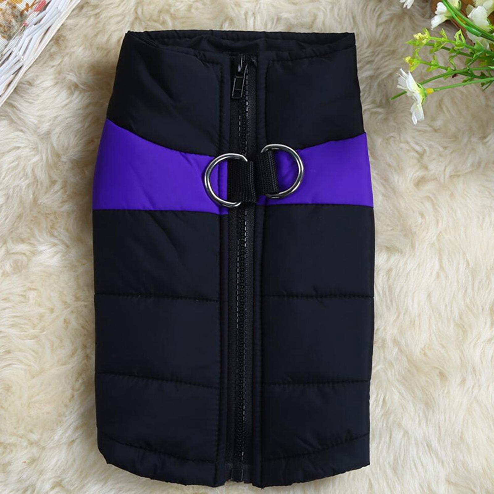 Pet Dog Clothes Vest Jacket Warm Puppy Waterproof Winter Padded Coat