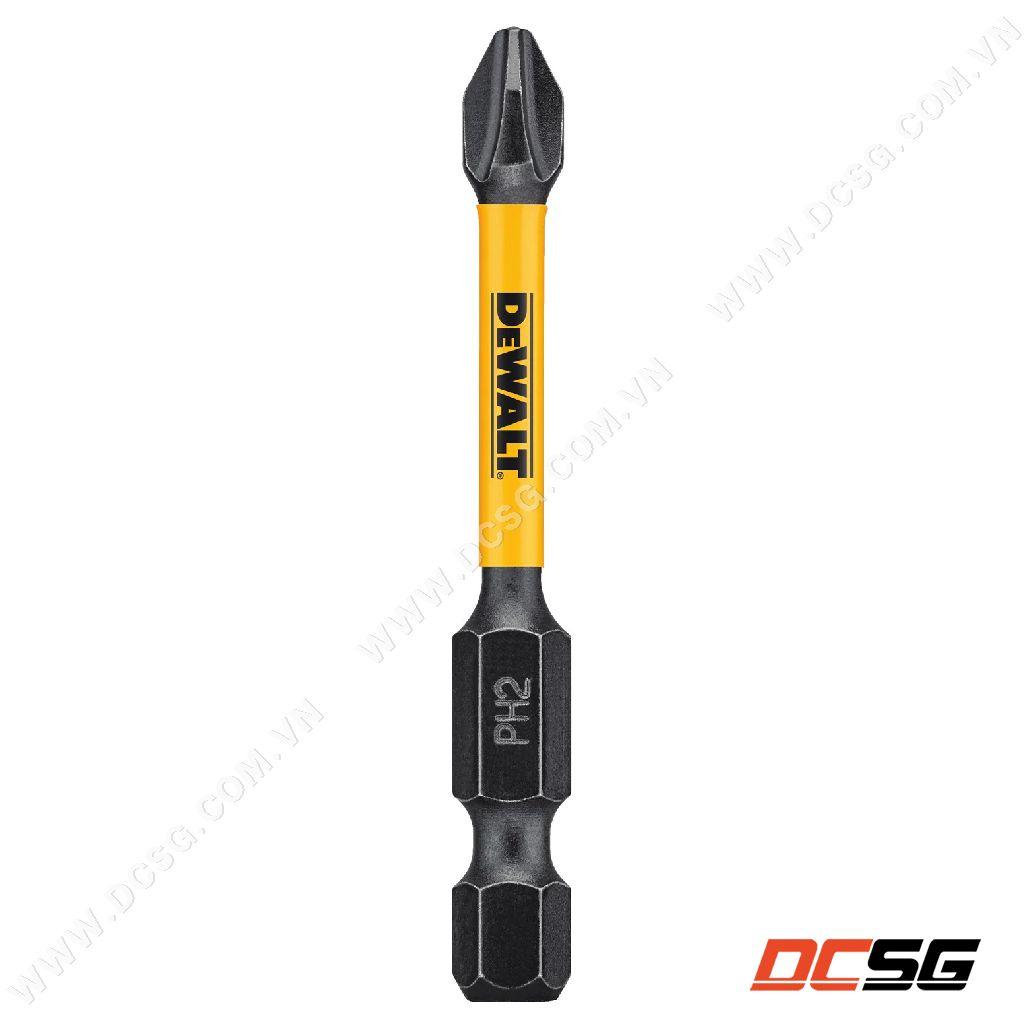 Mũi vít bake 1 đầu Ph2x57.2mm DEWALT FLEXTORQ DWA2PH2IR5 | DCSG