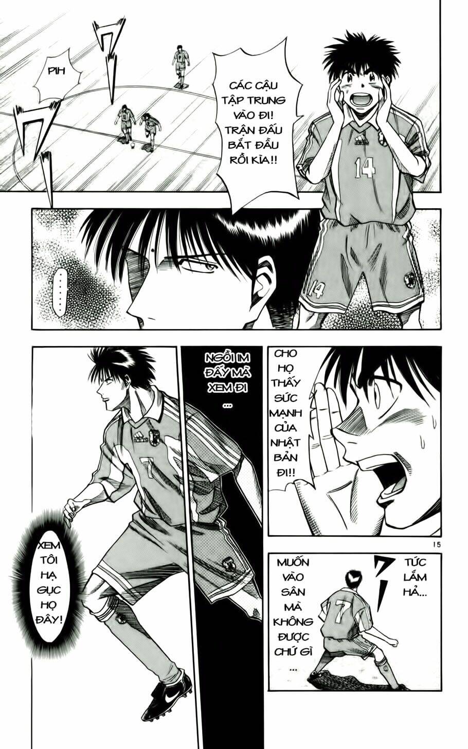 vũ điệu trên sân cỏ - fantasista chapter 60 15