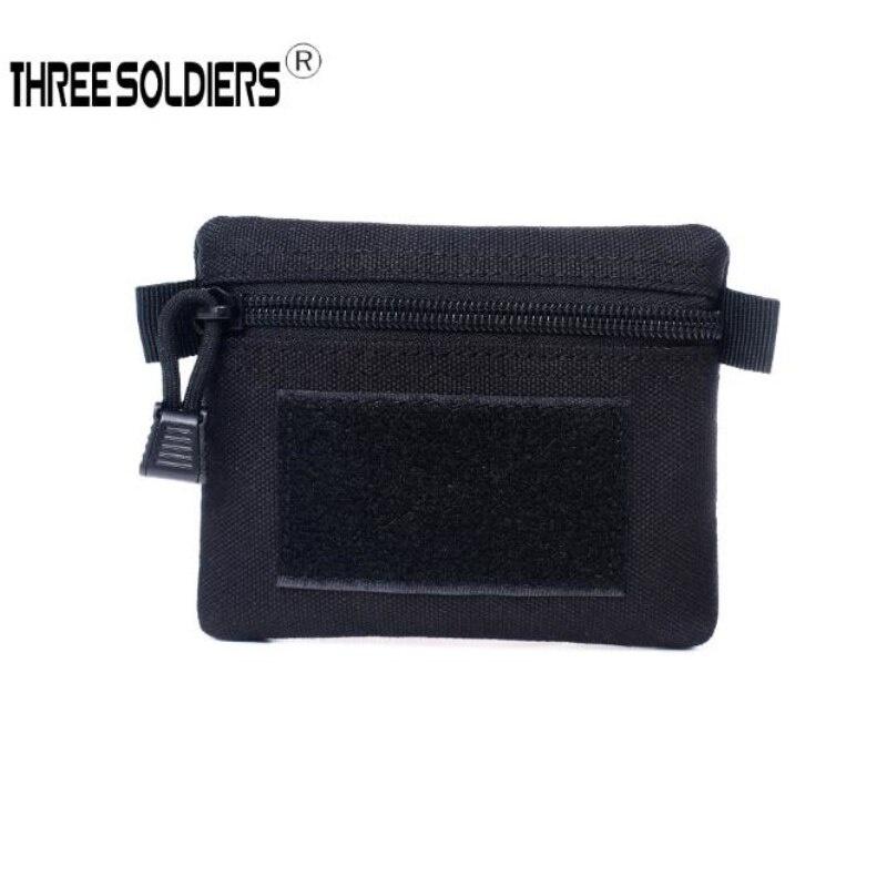 Outdoor EDC Molle Pouch Wallet Waterproof Portable Travel Zipper Waist Bag for Camping Hiking Mobile phone bag Key Holder TSLM1