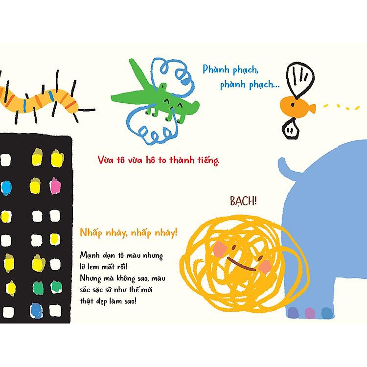 Đùng! Tô Màu Thôi - Tủ sách vui để học - Sách tô màu - Dòng sách cầm tay