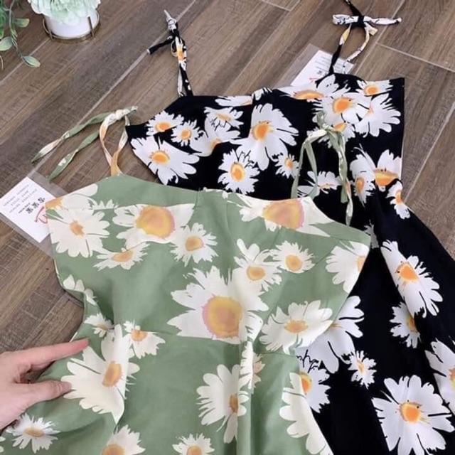 Vải đũi lụa hoa cúc to
