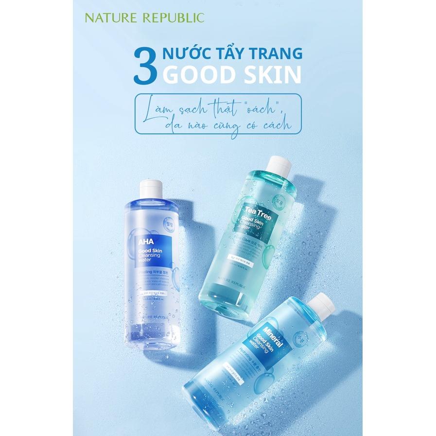 Nước tẩy trang Nature Republic Good Skin Cleansing Water 500ml