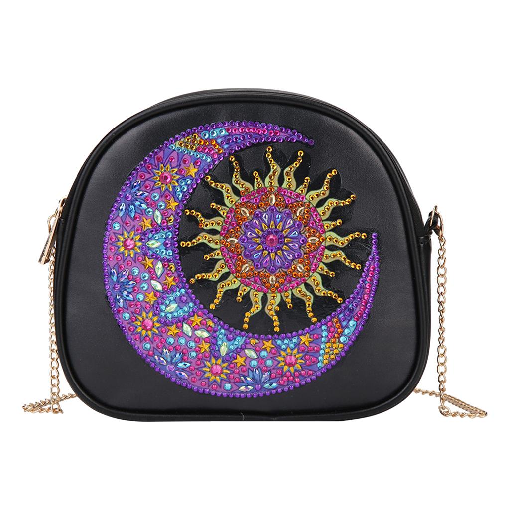 Creative Special Shaped Diamond Painting Tassel Crossbody Bags