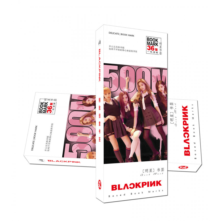 Bookmark BLACK PINK 36pcs mới