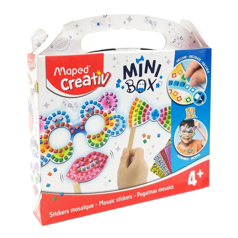 Đồ Chơi Thủ Công Khảm Stickers Mini Box - Maped Creative 907015 - Mosaic Stickers