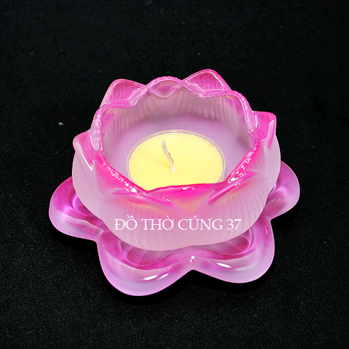 ĐẾ ĐÈN CẦY LƯU LY - ĐẾ NẾN TEALIGHT