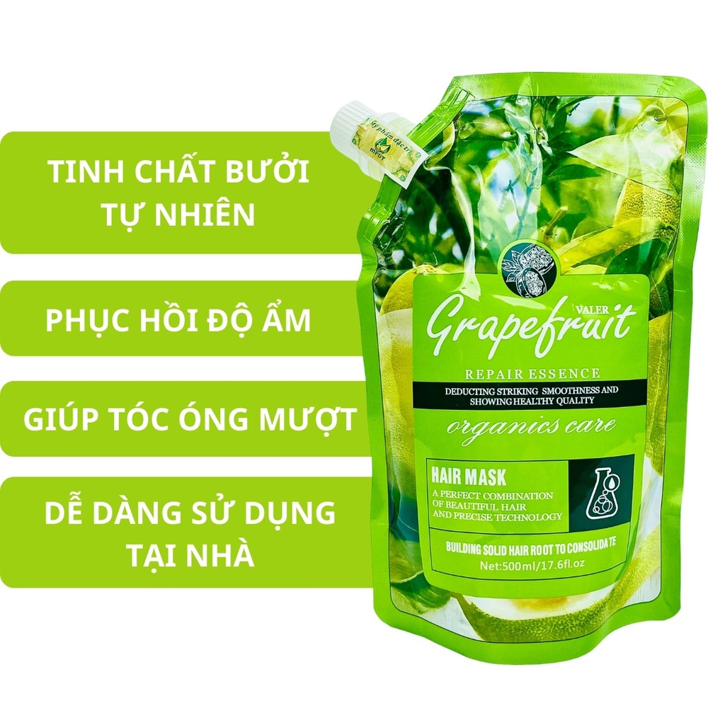 Túi 500ML bưởi GRAPEFRUIT VALER 500ml Ủ, Xả