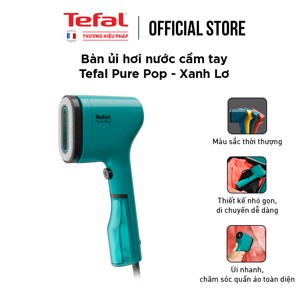 [SẢN PHẨM MỚI] Bàn ủi hơi nước cầm tay Tefal Pure Pop - [Hàng chính hãng