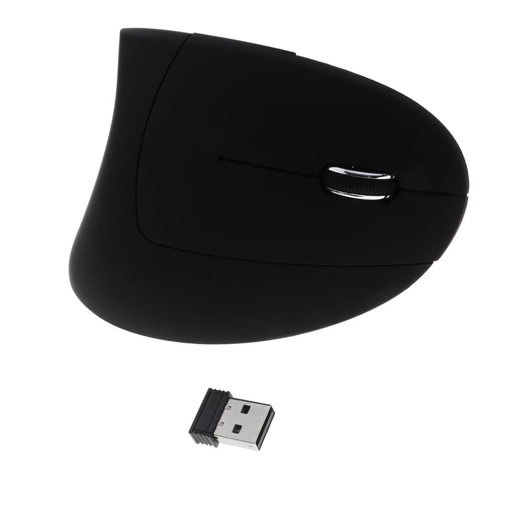 6D 2.4G Wireless Optical Gaming Mouse 1600DPI Vertical Mice